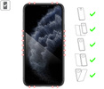 moVear GLASS mSHIELD 2.5D MAX privacy für Apple iPhone 11 Pro / Xs / X (5.8") | (Privatisierung, Handyhülle freundlich)