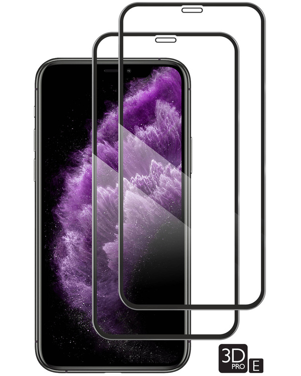2 Stk. | moVear GLASS mSHIELD 3D PRO-E für Apple iPhone 11 Pro Max / Xs Max (6.5") (Handyhülle freundlich)