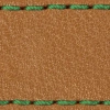 Strap C1 24mm | Light brown / Green thread | Leather parts without buckle