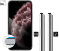 2 Stk. | moVear mBOX GLASS mSHIELD 2.5D MAX für Apple iPhone 11 Pro Max / Xs Max (6.5") (einfache Installation)