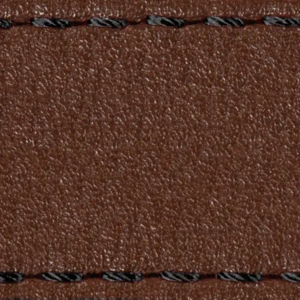 Gurt C1 23mm | Dunkelbraun / Schwarz Thread | Lederteile ohne Schnalle