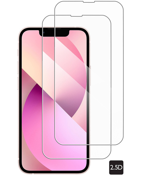 2 Stk. | moVear GLASS mSHIELD 2.5D für Apple iPhone 13 Mini (5.4") (Handyhülle freundlich)