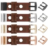 moVear Prestige R1 Leather strap for Garmin QuickFit 26mm (Fenix / Epix / Quatix / Tactix / Enduro - 51mm) Dark brown, Dark brown stitching [sizes XS-XXL and buckle to choose from]