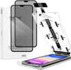 2 pcs. | moVear mBOX GLASS mSHIELD 2.5D MAX privacy for Apple iPhone 11 / Xr (6.1") (Anti spy, with Applicator)