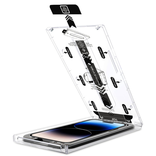 2 Stk. | moVear mBOX GLASS mSHIELD 3D PRO für Apple iPhone 14 Pro Max (6.7") (einfache Installation)