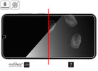 moVear mBOX GLASS mSHIELD 2.5D für Samsung Galaxy S25+/S24+ (Plus) (6.7") (einfache Installation)