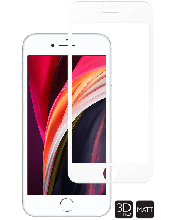 moVear GLASS mSHIELD 3D PRO MATT for Apple iPhone 6 / 6s (4.7") | (Anti-reflective)
