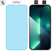moVear GLASS mSHIELD 2.5D MAX für Apple iPhone 16e / 14 / 13 / 13 Pro (6.1") (Handyhülle freundlich)