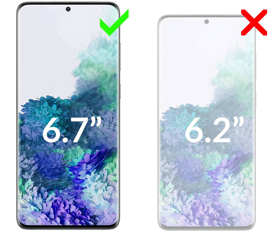 moVear flipSide S Leather slim case for Samsung Galaxy S20+ (Plus) (6.7") | Vintage Leather (Brown)