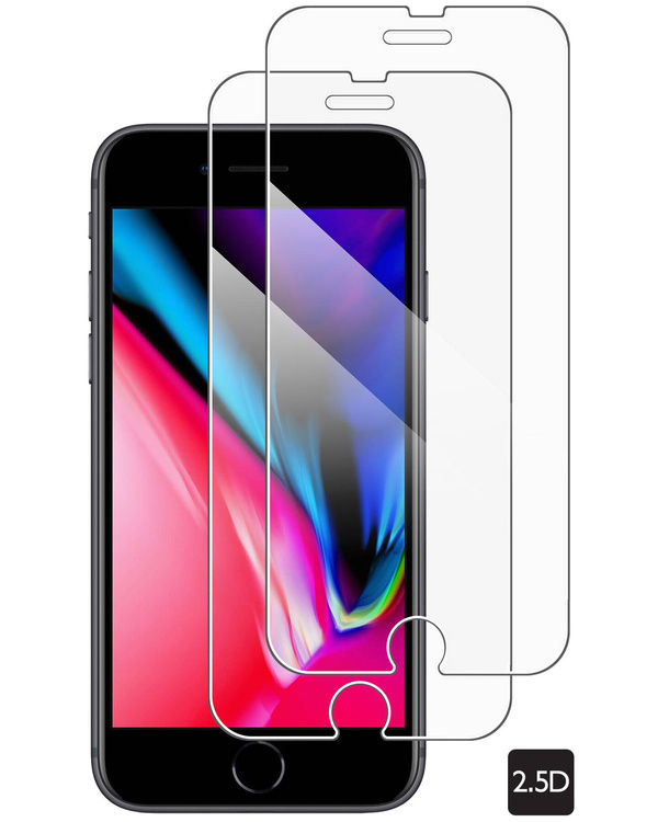 2 pcs. | moVear GLASS mSHIELD 2.5D for Apple iPhone 8 Plus / 7 Plus (5.5") (case friendly)