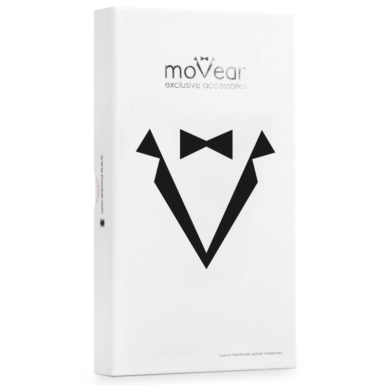 moVear flipSide S Ledertasche für Samsung Galaxy S20 (6.2") | Glatte Leder, Handy Hülle book type (Braun)