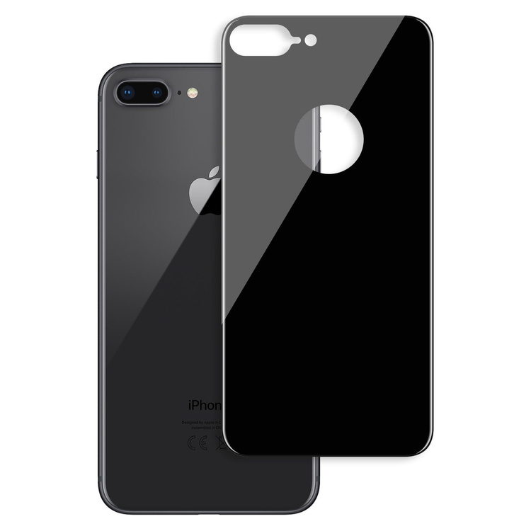 moVear GLASS mSHIELD 3D PRO kompatibel mit iPhone 8 Plus | Panzerglas Schutzfolie, Gehärtetes Glas (nach Hinten)