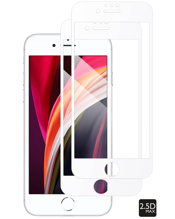 2 pcs. | moVear GLASS mSHIELD 2.5D MAX for Apple iPhone 8 Plus / 7 Plus (5.5") (case friendly)