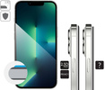 2 Stk. | moVear GLASS mSHIELD 2.5D MAX privacy für Apple iPhone 16e / 14 / 13 / 13 Pro (6.1") | (Privatisierung, Handyhülle freundlich)