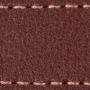 Strap C1 22mm | Auburn / Rose gold thread | Leather parts without buckle