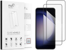2 Stk. | moVear GLASS mSHIELD 2.5D MAX für Samsung Galaxy S23 (6.1") (Handyhülle freundlich)