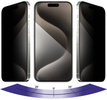 moVear mBOX GLASS mSHIELD 2.5D MAX privacy für Apple iPhone 15 Pro (6.1") (Anti-Spionage, mit Applikator)