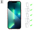 2 pcs. | moVear GLASS mSHIELD 2.5D MAX for Apple iPhone 16e / 14 / 13 / 13 Pro (6.1") (case friendly)