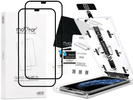 2 Stk. | moVear mBOX GLASS mSHIELD 2.5D MAX für Apple iPhone 11 Pro / Xs / X (5.8") (einfache Installation)