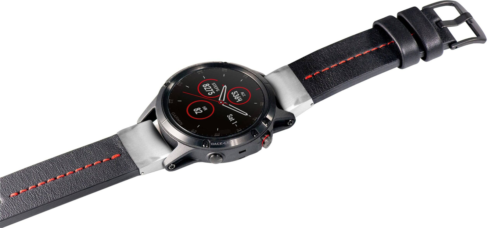 moVear | Silber 20mm Armbandadapter für Garmin QuickFit 22mm Fenix / Forerunner / Epix / Instinct / Enduro / Quatix / MARQ - 47/45mm | Silber Rostfreier Stahl