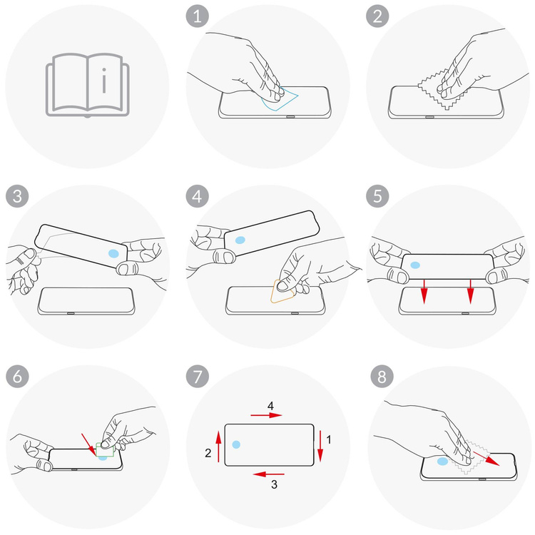 2 Stk. | moVear GLASS mSHIELD 3D für Samsung Galaxy S10+ (Plus) (6.4") (Vollbildschutz)