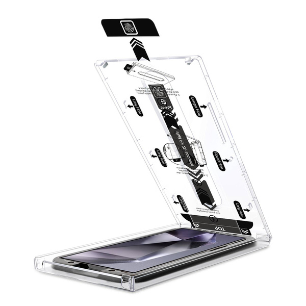 2 Stk. | moVear mBOX GLASS mSHIELD 2.5D für Samsung Galaxy S24 Ultra (6.8") (einfache Installation)