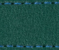 Strap C1 20mm | Bottle green / Blue thread | Leather parts without buckle