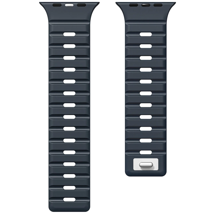 Silicone strap SIL M1 for Apple Watch 10 / 9 / 8 / 7 / 6 / 5 / 4 / SE (46/45/44mm) & Ultra (49mm) | Black