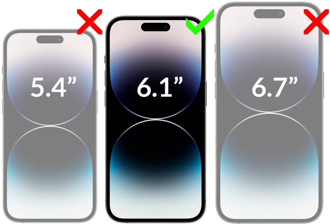 moVear GLASS mSHIELD 3D PRO privacy für Apple iPhone 14 Pro (6.1") | (Privatisierung)