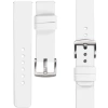 moVear Prestige S1 23mm Uhrenarmband aus Leder | Weiß [Größen XS-XXL und Schnalle zur Auswahl]