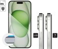 moVear mBOX GLASS mSHIELD 2.5D MAX privacy für Apple iPhone 16 Plus / 15 Plus (6.7") (Anti-Spionage, mit Applikator)