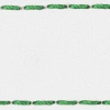 Strap C1 26mm | White / Green thread | Leather parts without buckle
