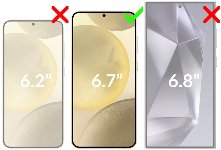 2 Stk. | moVear mBOX GLASS mSHIELD 2.5D privacy für Samsung Galaxy S25+/S24+ (Plus) (6.7") (Anti-Spionage, mit Applikator)