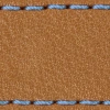 Strap C1 24mm | Light brown / Sky blue thread | Leather parts without buckle