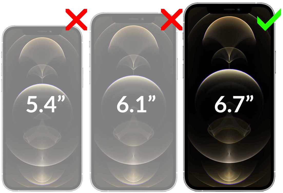 moVear GLASS mSHIELD 2.5D MAX for Apple iPhone 12 Pro Max (6.7") (case friendly)