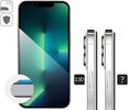 moVear mBOX GLASS mSHIELD 2.5D MAX privacy für Apple iPhone 16e / 14 / 13 / 13 Pro (6.1") (Anti-Spionage, mit Applikator)