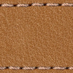 Watch strap pad W1 26mm | Light brown / Rose gold thread