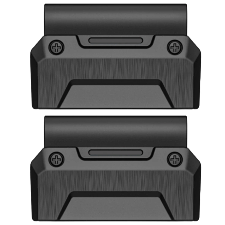 moVear | 22mm watch strap adapter for Garmin QuickFit 26mm Fenix / Epix / Quatix / Tactix / Enduro - 51mm | Black, Stainless steel +PVD