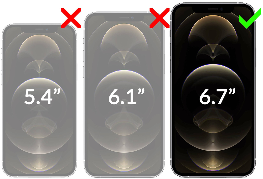 moVear flexible mSHIELD 2D for Apple iPhone 12 Pro Max (6.7"). Armored hybrid glass.