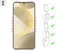 moVear mBOX GLASS mSHIELD 2.5D für Samsung Galaxy S25+/S24+ (Plus) (6.7") (einfache Installation)