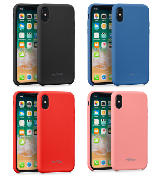 moVear silkyCase Etui na Apple iPhone Xs MAX | Silikon