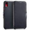 moVear flipSide C Leather case for Apple iPhone Xr (6.1") | Nappa leather (Black)
