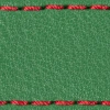 Strap C1 18mm | Green / Red thread | Leather parts without buckle