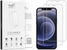 2 pcs. | moVear GLASS mSHIELD 2.5D MATT for Apple iPhone 12 Pro / 12 (6.1") | (Anti-reflective, case friendly)