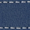 Uhrenarmbandpolster W1 26mm | Navy blau / Weiß Faden