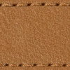 Strap C1 21mm | Light brown / Brown golden thread | Leather parts without buckle