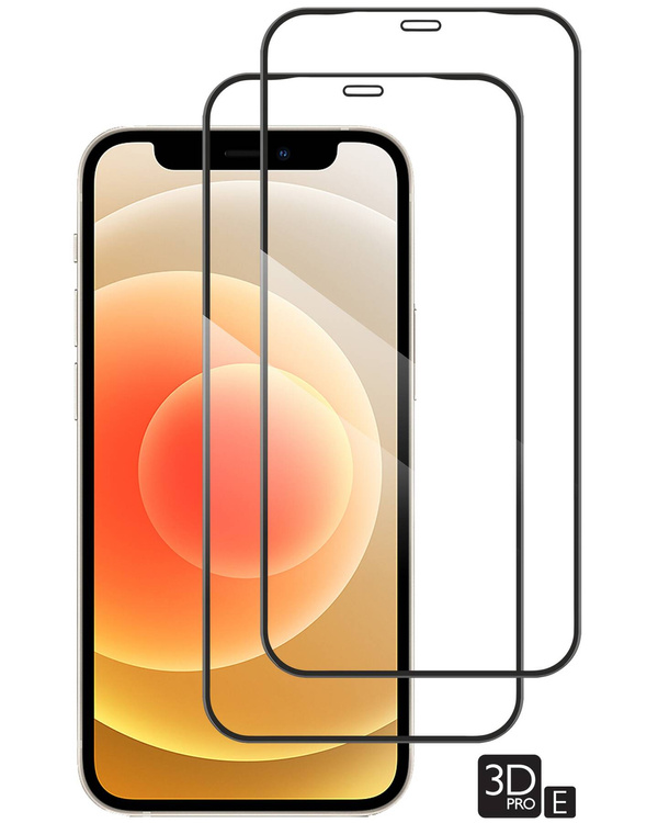 2 pcs. | moVear GLASS mSHIELD 3D PRO-E for Apple iPhone 12 Mini (5.4") (case friendly)