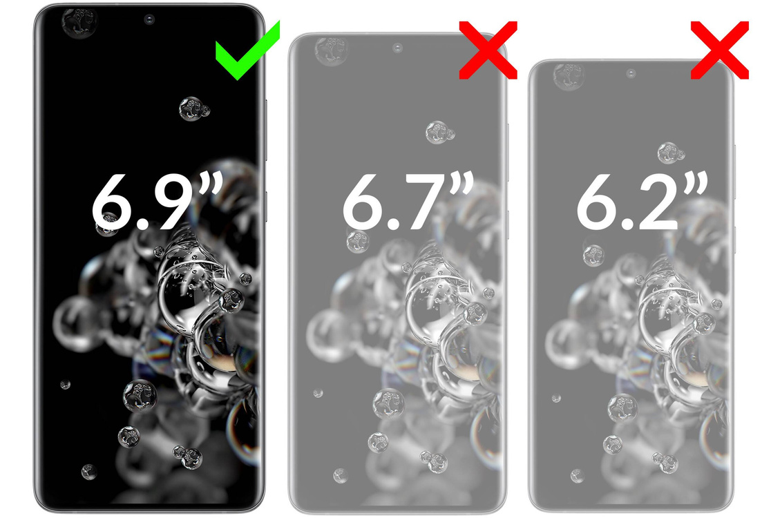 moVear GLASS mSHIELD 3D für Samsung Galaxy S20 Ultra (6.9") (Vollbildschutz)