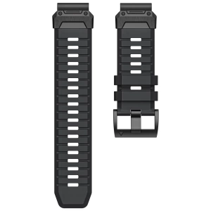 moVear FKM Extreme Strap for Garmin QuickFit 22mm (Fenix / Forerunner / Epix / Instinct / Enduro / Quatix / MARQ - 47/45mm) Black