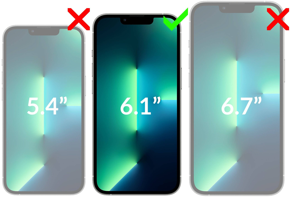 moVear [PRODUCT_MODEL] Lederrückseite für Apple iPhone 14 Pro (6.1") | MagSafe kompatibel, Glattleder (Schwarz)